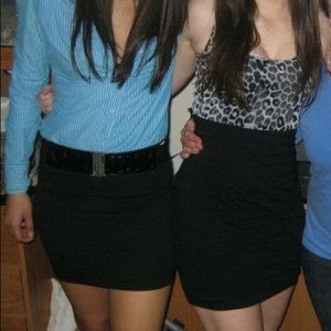 Tasteful cheetah print dress